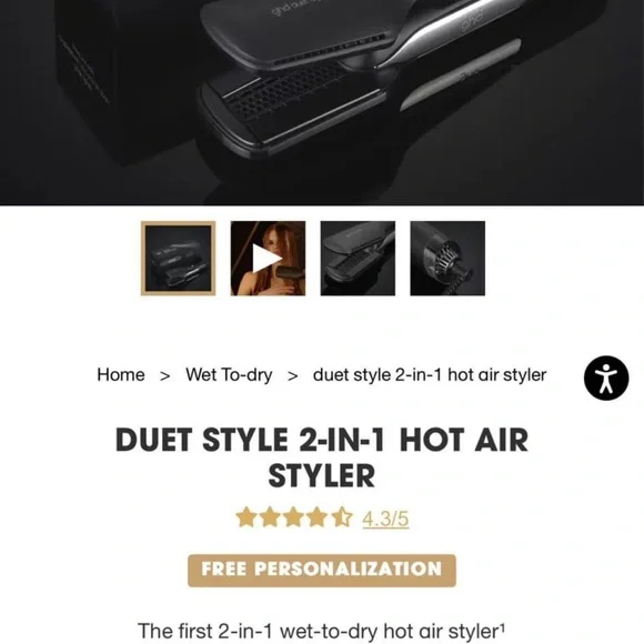 Duet Style 2 in 1 hot air styler - Picture 6 of 6